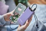Intenso Powerbank, 10.000 mAh, Power Delivery & Quick Charge, lila