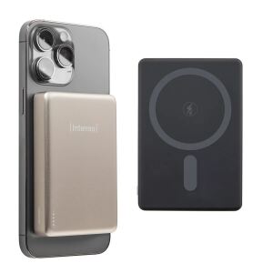 Intenso Magnetic Wireless Power Bank MW10000 champagner