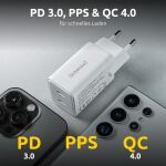 Intenso Power Adapter W40CC GaN 2x USB-C GaN 40 Watt weiß
