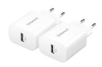Intenso USB-Ladegerät Doppelpack: je 1 x USB-A 5...