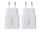 Intenso USB-Ladegerät Doppelpack: je 1 x USB-A 5 Watt weiß