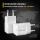 Intenso Power Adapter W30C GaN Doppelpack 2x je 1x USB-C GaN 30 Watt weiß