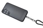 Intenso Handykette mit USB-C Lade- und Datenkabel – 60W Schnellladen, größenverstellbar, 1,65 m, Nylon, USB-C zu USB-C, schwarz