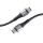 Intenso C315C USB-C Lade-/Datenkabel, 1,5m, Schnellladen bis 60 Watt, schwarz