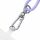 Intenso Handykette als Lade- + Datenkabel USB-C bis 1,65m lila USB Kabel USB C Violett