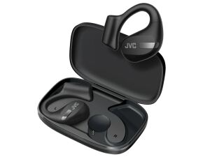 JVC HA-NP50T-B Nearphones Leichter Open Ear True Wireless Kopfhörer schwarz