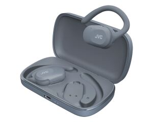 JVC HA-NP40T-A Nearphones Federleichter True Wireless Kopfhörer blau