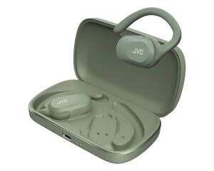 JVC HA-NP40T-G Nearphones Federleichter True Wireless Kopfhörer grün
