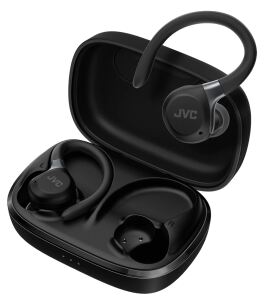 JVC HA-EC75T-B-U Kopfhörer & Headset Kabellos Ohrbügel Sport Bluetooth Schwarz