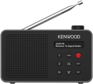 Kenwood CR-M25DAB-B Radio Tragbar Digital Schwarz