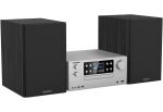 Kenwood Electronics M-925DAB-S Home-Stereoanlage Heim-Audio-Mikrosystem 50 W Schwarz, Silber