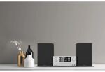 Kenwood Electronics M-925DAB-S Home-Stereoanlage Heim-Audio-Mikrosystem 50 W Schwarz, Silber