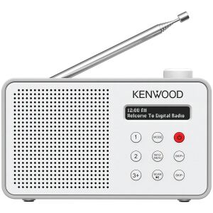 Kenwood CR-M25DAB-W Radio Tragbar Digital Weiß