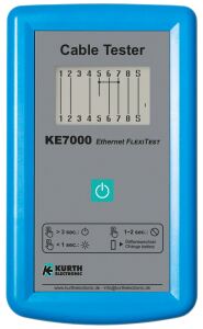 KURTH KE7000 LAN Kabeltester - Gerätepaar