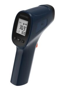 Motorola TE-93 Fernabtastthermometer Blau Stirn Tasten