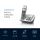 Motorola CD5011 Smartphone Anrufer-Identifikation Grau, Silber