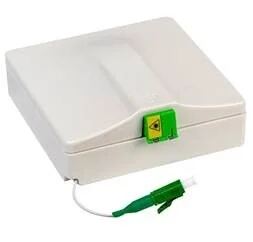 OMELCOM Glasfaser Verlängerungsbox LC/APC weiß 30,0m