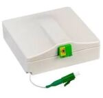 OMELCOM Glasfaser Verlängerungsbox LC/APC weiß...