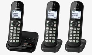 Panasonic KX-TGC 463GB DECT-Telefon Anrufer-Identifikation Schwarz
