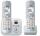 Panasonic KX-TG6822GS perlsilber DECT/AB