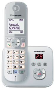 Panasonic KX-TG6821GS perlsilber DECT/AB