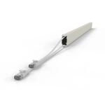 PATCHBOX.one Kassette Cat 6A 46HE STP 2,5m weiß