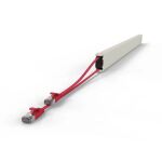 PATCHBOX.one Kassette Cat 6A 46HE STP 2,5m rot