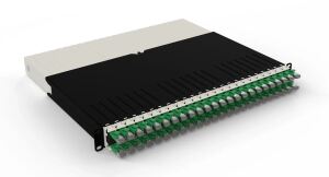 PATCHBOX.one Boxes Cat 6A 8HE STP 0,8m grün