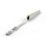 PATCHBOX.one Kassette Cat 6A 46HE UTP 2,5m weiß