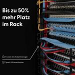 PATCHBOX.one Kassette Cat 6A 30HE UTP 1,8m gelb