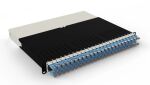 PATCHBOX.one Boxes Cat 6A 8HE STP 0,8m blau
