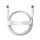 empower by PanzerGlass Racing 60W USB-C to USB-C Cable USB 2.0 2m silver white