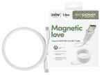 empower by PanzerGlass Magnetic 240W USB-C to USB-C USB 2.0 1,5m silver white