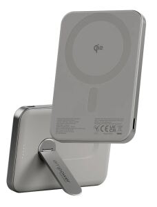 empower by PanzerGlass Bank w. Spin Stand 5.000mAh titanium