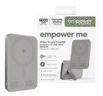 empower by PanzerGlass Bank w. Spin Stand 5.000mAh titanium