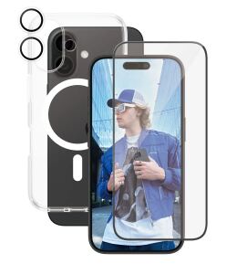PanzerGlass CARE Flagship 3-in-1 Bundle iPhone 16