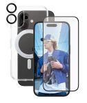 PanzerGlass CARE Feature 3-in-1 Ceramic Bundle iPhone 16