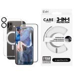PanzerGlass CARE Feature 3-in-1 Ceramic Bundle iPhone 16 Plus