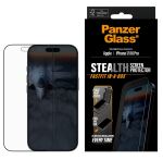 PanzerGlass Stealth Screen Protector w. black Frame iPhone 17/ iPhone 16 Pro