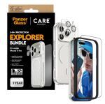 PanzerGlass CARE 3-in-1 Flagship Explorer Bundle iPhone 17 Pro