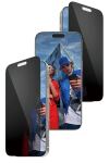 PanzerGlass Privacy Screen Protector w. black Frame iPhone 17 Pro Max