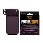 PanzerGlass Fender Camera Protector dark cherry iPhone 18...