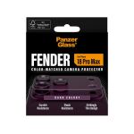 PanzerGlass Fender Camera Protector dark cherry iPhone 18 Pro Max