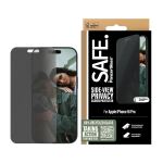 PanzerGlass SAFE. Privacy Screen Protector iPhone 16 Pro Ultra-Wide Fit