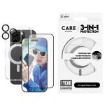 PanzerGlass CARE Feature 3-in-1 Ceramic Bundle iPhone 16 Pro