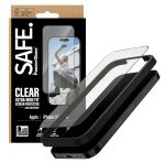 PanzerGlass SAFE. Screen Protector w. black Frame iPhone 17/ iPhone 16 Pro