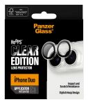 PanzerGlass Hoops Camera Lens Protector Transparent iPhone 18 Duo