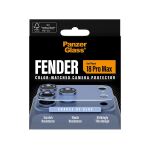 PanzerGlass Fender Camera Lens Protector shades of blue iPhone 18 Pro Max