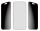 PanzerGlass Privacy Screen Protector w. black Frame iPhone 17 Pro