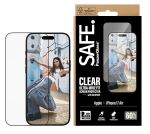 PanzerGlass SAFE. Screen Protector w. black Frame iPhone 17 Air Ultra-Wide Fit